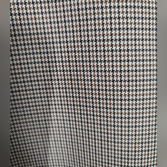 40L Vintage London Fog Limited Edition Overcoat Micro-Houndstooth Made in USA - Picture 6 of 16